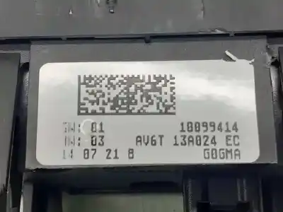 Автозапчастина б/у управління світлом для ford kuga (cbs) titanium посилання на oem iam 1787266 av6t13a024ec 10099414