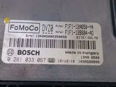 Second-hand car spare part ecu engine control for ford focus turn. titanium oem iam references 1873891  f1f112a650ya
