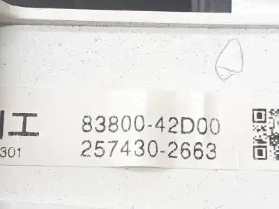 Автозапчастина б/у панель інструментів для toyota rav 4 (a3) executive посилання на oem iam 8380042d00 257430-2663 83800-42d00