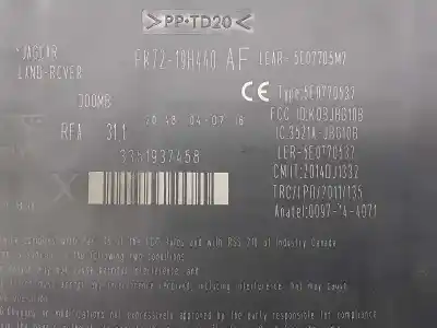 Second-hand car spare part electronic module for jaguar xe portfolio oem iam references t2h19517 fk7219h440ag j9c16072