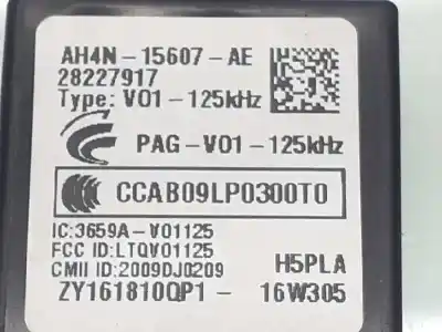 Peça sobressalente para automóvel em segunda mão módulo eletrônico por jaguar xe portfolio referências oem iam c2d2942  ah4n15607ae