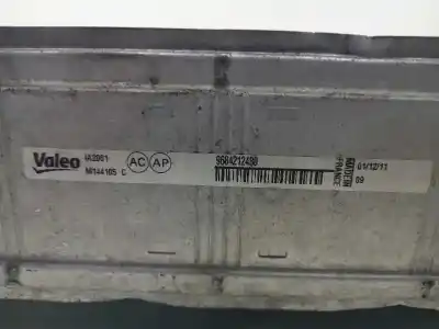 Second-hand car spare part intercooler for peugeot 5008 active oem iam references 0384n9 ai2001 9684212480