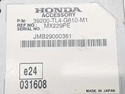 Автозапчастина б/у електронний модуль для honda accord tourer (cw) 2.2 dtec cat посилання на oem iam 39200tl4g610m1 jmb29000361 jmb29000361