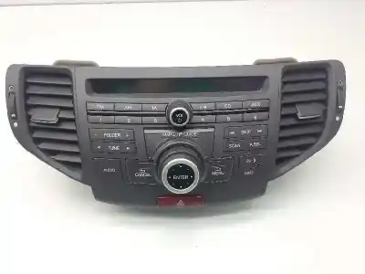 Second-hand car spare part audio system / radio cd for honda accord tourer (cw) 2.2 dtec cat oem iam references 39050tl0g01za