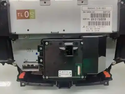 Second-hand car spare part audio system / radio cd for honda accord tourer (cw) 2.2 dtec cat oem iam references 39050tl0g01za 8y215020 392050tl0g01