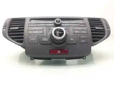 Second-hand car spare part audio system / radio cd for honda accord tourer (cw) 2.2 dtec cat oem iam references 39050tl0g01za 8y215020 392050tl0g01