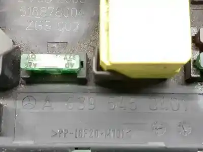 Gebrauchtes Autoersatzteil relais sicherungskasten multifunktionsrelais zum mercedes-benz vito autobús (w639) 111 cdi (639.701 639.703 639.705) oem-iam-referenzen a6395450401 a6395450501 a6395450201