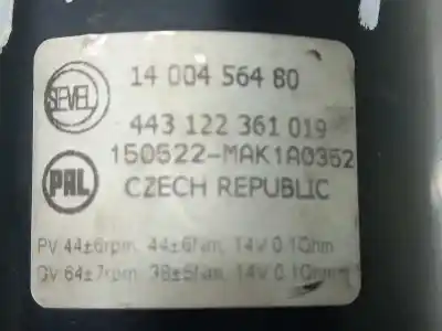 Автозапчасти б/у мотор переднего стеклоочистителя за peugeot expert kasten furgón l1h1 ссылки oem iam 6405ge 443122361019 1400456480