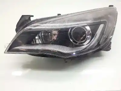 Second-hand car spare part left headlight for opel astra j sports tourer sport oem iam references 13398144 13306933 13253650