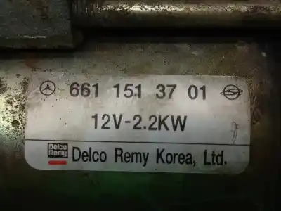 Автозапчасти б/у двигатель запускается за ssangyong rodius xdi ссылки oem iam 6611513701 25-0482 