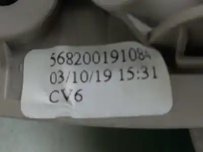 Second-hand car spare part right sunshade for dacia dokker stepway essential oem iam references 964005843r  568200191084