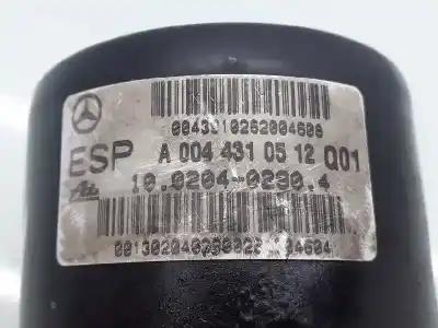 Pezzo di ricambio per auto di seconda mano abs per mercedes-benz clase c (w203) sportcoupe c 220 cdi (203.706) riferimenti oem iam a2035451732 a2035451632 a0034319312