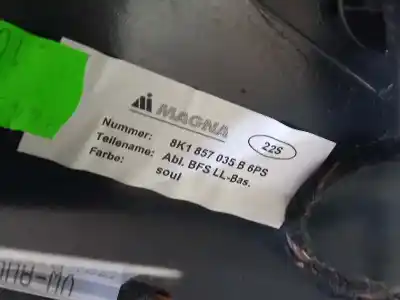 Автозапчасти б/у бардачок за audi a4 avant (8k5) (2008) básico ссылки oem iam 8k1857104b6ps  