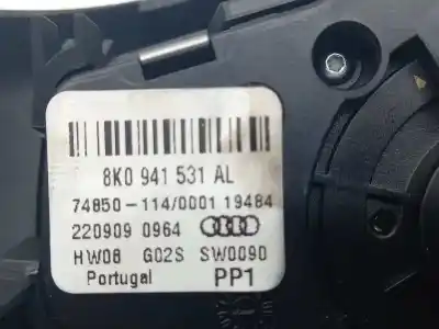Автозапчастина б/у управління світлом для audi a4 avant (8k5) (2008) básico посилання на oem iam 8k0941531as 748501140001 8k0941531al