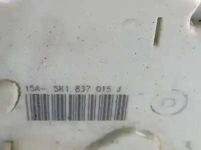 Second-hand car spare part left front door lock for seat leon (5f1) reference oem iam references 5k1837015j  