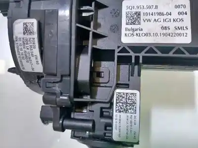 Second-hand car spare part indicator switch for seat leon (5f1) reference oem iam references 5q1953507p 5q1953549 5q1953507b