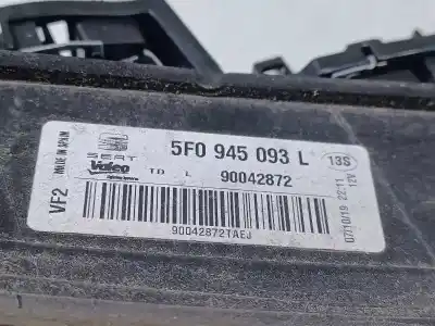 Second-hand car spare part interior left tailgate light for seat leon (5f1) reference oem iam references 5f0945093l  90042872
