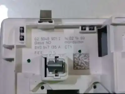 Автозапчастина б/у внутрішне світло для audi a3 (8v) ambition посилання на oem iam 8v0947135a  025046901i