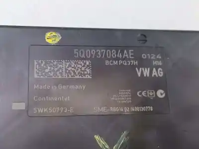 Second-hand car spare part electronic module for audi a3 (8v) ambition oem iam references 5q0937084ae  5wk50793e