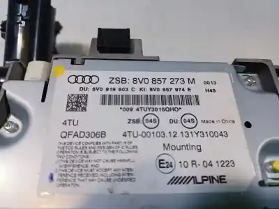 Автозапчасти б/у gps-навигационная система за audi a3 (8v) ambition ссылки oem iam 8v0035840b  8v0857273m