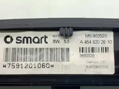Автозапчастина б/у многофункційне управління для smart forfour (454) 1.5 cdi (454.001) посилання на oem iam a4548202610 mn900520 7591201060