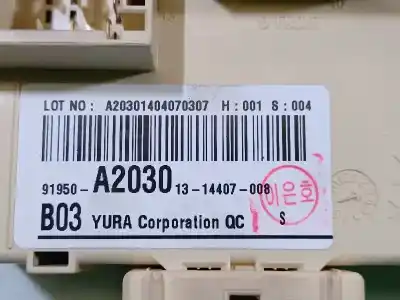 Автозапчасти б/у блок реле/предохранителей за kia cee´d concept ссылки oem iam 91950a2030  b03a20301404070307004