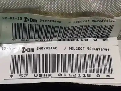 Peça sobressalente para automóvel em segunda mão kit airbag por peugeot 5008 active referências oem iam   