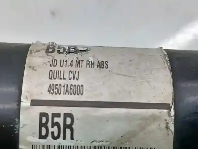 Second-hand car spare part front right transmission for kia cee´d concept oem iam references 49501a6000  