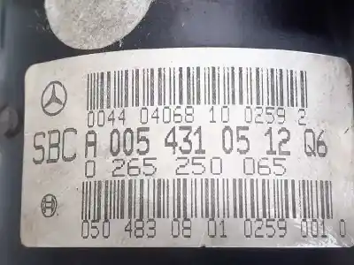 Second-hand car spare part abs for mercedes-benz clase e (w211) berlina e 270 cdi (211.016) oem iam references a009431261280 a0054310512q6 a0094312612