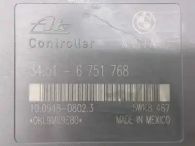 Peça sobressalente para automóvel em segunda mão abs por bmw serie 3 coupe (e46) 318 ci referências oem iam 34516753601 34516751768 34516751767