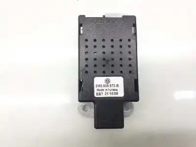 Peça sobressalente para automóvel em segunda mão módulo eletrônico por volkswagen golf vi (5k1) 2.0 gti referências oem iam 5m0035570b