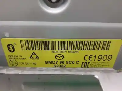 Автозапчастина б/у аудіо система / радіо cd для mazda cx-5 black tech ed. посилання на oem iam ka0h669g0 gmd7669c0c ka0t611j0a