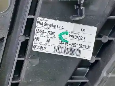 Second-hand car spare part passenger side right window regulator for kia ceed business oem iam references 82481j7000 82480j7000 82460j7000