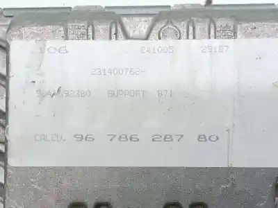 Автозапчастина б/у ебу контролер двигуна для citroen c4 lim. collection посилання на oem iam 1612886680 9678628780 9678628780