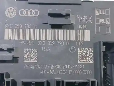 Автозапчастина б/у щит закр для skoda superb combi (3t5) active посилання на oem iam 8x0959793fz09 p10020373 8x0959793b