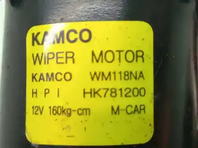 Second-hand car spare part front windshield wiper motor for hyundai galloper ii (jk-01) 2.5 td intercooler oem iam references hk781200  