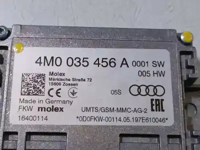 Автозапчастина б/у електронний модуль для seat leon st (5f8) cupra 290 посилання на oem iam 4m0035456b 16400114 4m0035456a