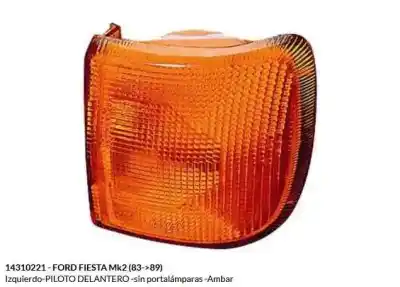 Second-hand car spare part FRONT LEFT HEADLIGHT for FORD FIESTA (CB1)  OEM IAM references 6112703  14310221