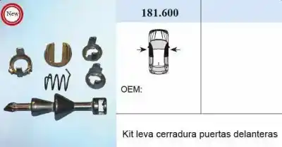 İkinci el araba yedek parçası ÇEŞİTLİ PARÇALAR için BMW SERIE 3 BERLINA (E90)  OEM IAM referansları 181600  181600
