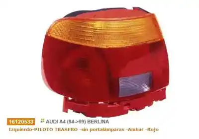 Автозапчастина б/у лівий ход ліхар для AUDI A4 BERLINA (B5) 1.8 Посилання на OEM IAM 8D0945111A  16120533 Автозапчастина б/у лівий ход ліхар для AUDI A4 BERLINA (B5) 1.8 Посилання на OEM IAM 8D0945111A  16120533