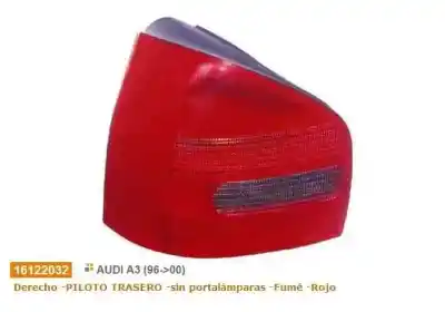 Автозапчасти б/у правый задний фонарь за AUDI A3 (8L) 1.8 Ambiente ссылки OEM IAM 8L0945096A  16122032