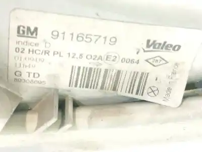 Second-hand car spare part Left Headlight for OPEL VIVARO * OEM IAM references 91165719 91165719 89308695