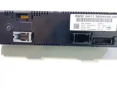 Peça sobressalente para automóvel em segunda mão comando de sofagem (chauffage / ar condicionado) por bmw 1 (e81) 118 d referências oem iam 64119292263 a2c53388933 64119224545