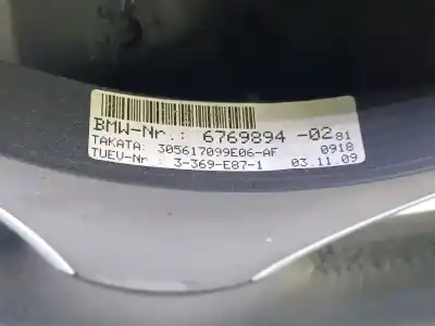 Second-hand car spare part steering wheel for bmw 1 (e81) 118 d oem iam references 6769894 305617099e06af 