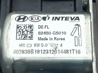 Second-hand car spare part driver left window regulator for kia niro e-niro drive oem iam references 82471g5010 82450g5010 