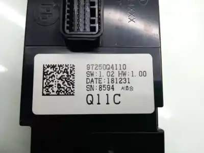 Second-hand car spare part climate control for kia niro e-niro drive oem iam references 97250q4110ca 97250q4110 
