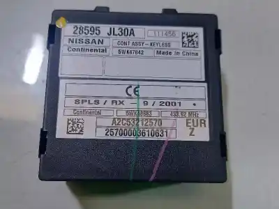 Second-hand car spare part electronic module for infiniti fx fx30d s premium oem iam references 28595jl30a a2c53212570 