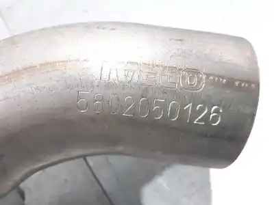 Second-hand car spare part catalytic converter for iveco 35s14 35140 oem iam references  5802816105 5802050126
