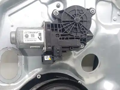 Second-hand car spare part passenger side right window regulator for vw multivan v (7hm, 7hn, 7hf, 7ef, 7em, 7en) 2.0 bitdi 4motion oem iam references 7e0837754e  