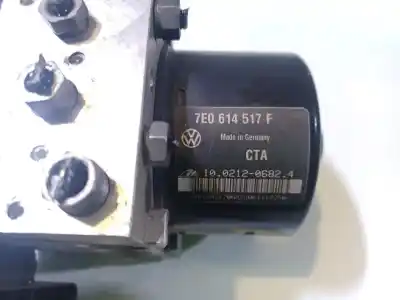 Second-hand car spare part abs for vw multivan v (7hm, 7hn, 7hf, 7ef, 7em, 7en) 2.0 bitdi 4motion oem iam references 7e0614517h 7e0907379h 10092903213 10061937781 10021206824 7e0614517f